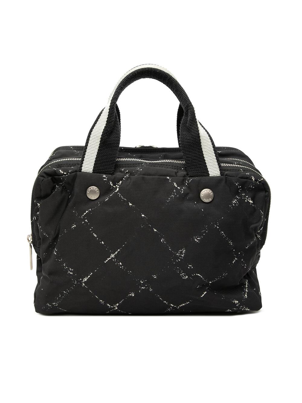 Chanel Old Travel Line Nylon Handbag #316371C46B